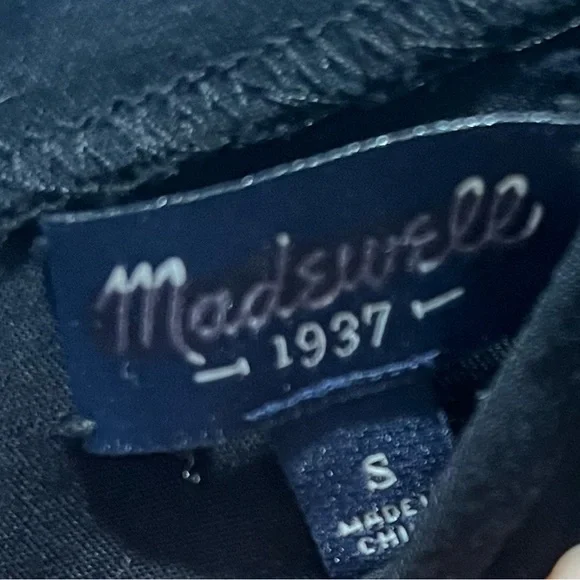 Madewell oversized wide leg Jumpsuit - Picture 4 of 10